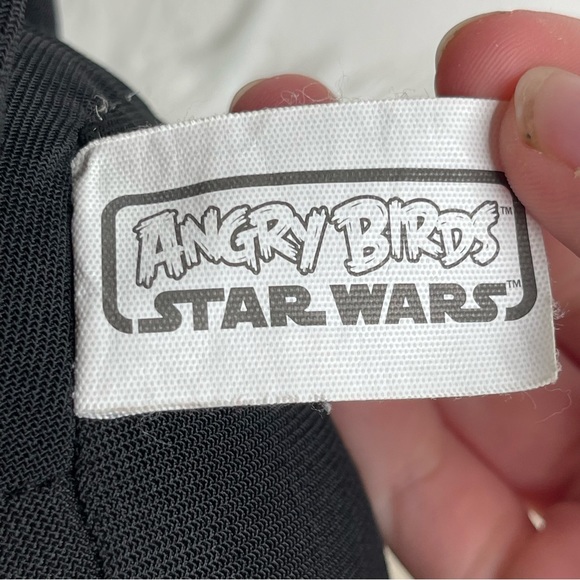 Angry Birds Star Wars Black Darth Vader Bird Plush Stuffed Animal Character Toy - Picture 4 of 5